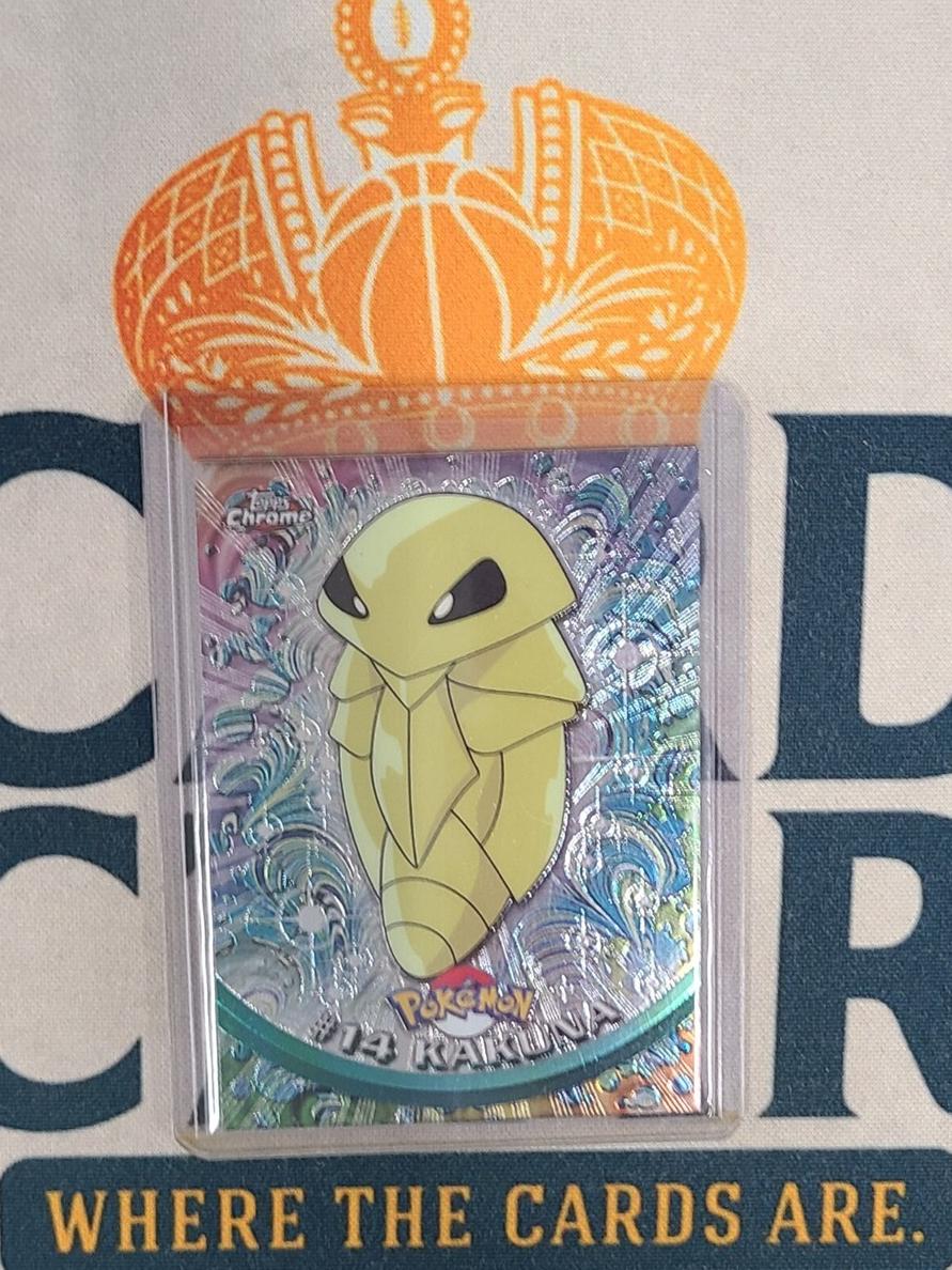 2000 Topps Chrome Pokemon Kakuna #14 CGC 8.5