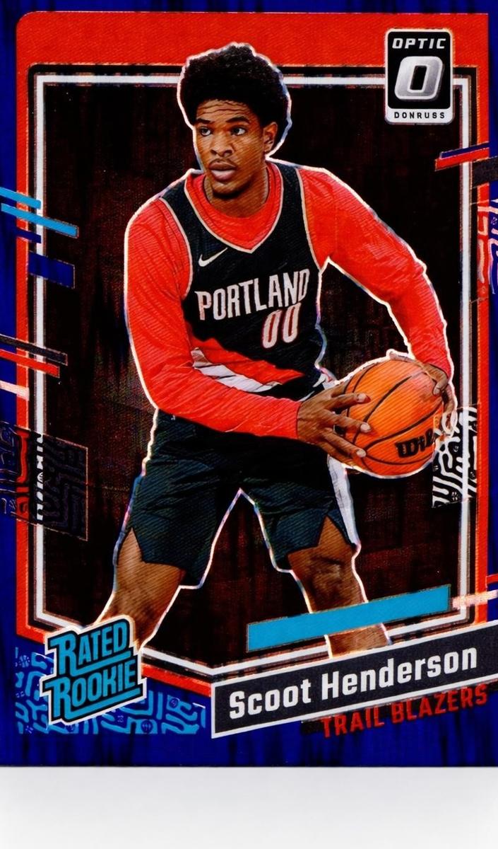 2023 Donruss Optic Basketball Purple Shock Scoot Henderson #239