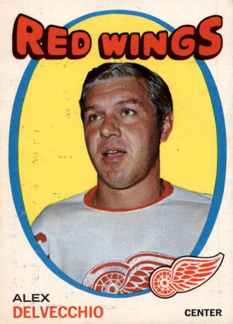 1971 O-Pee-Chee Hockey Alex Delvecchio #37