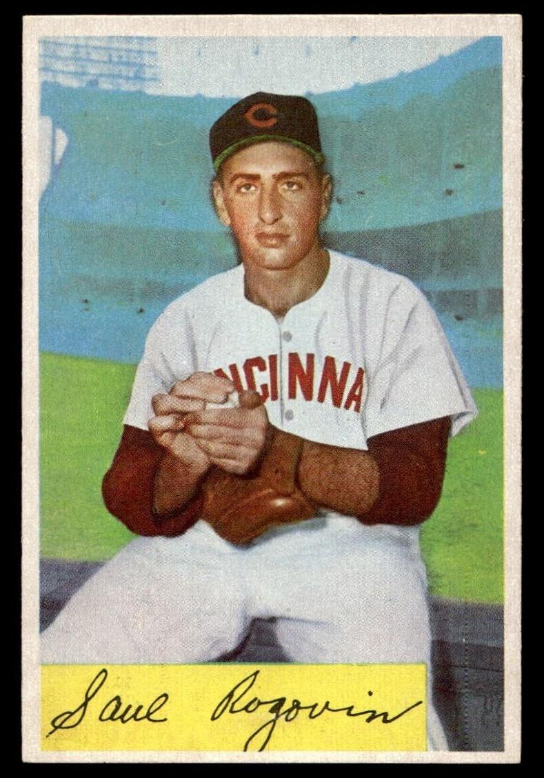 1954 Bowman Baseball Saul Rogovin #140