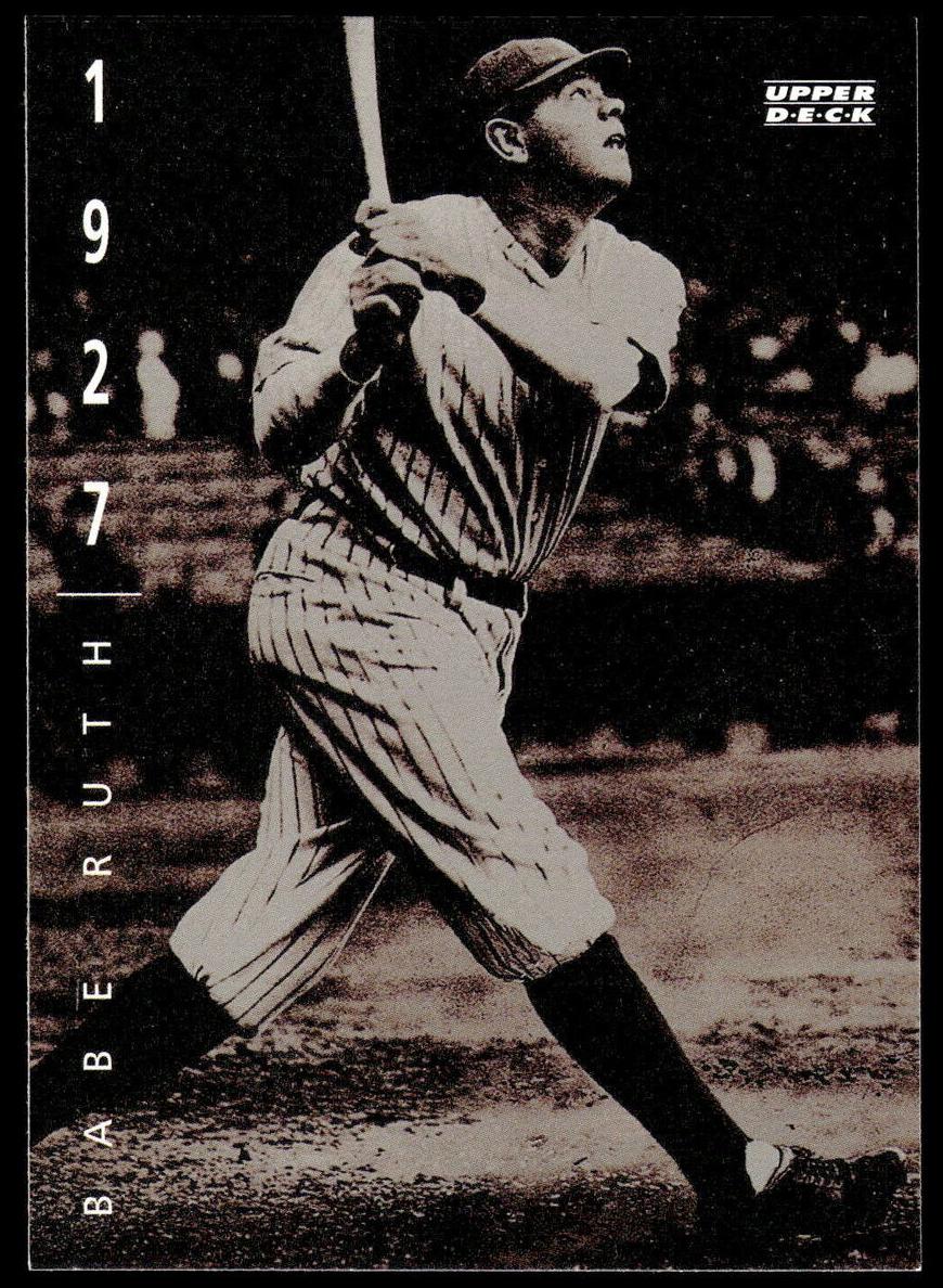 1994 Upper Deck The American Epic Baseball Babe Ruth #30 PSA 10