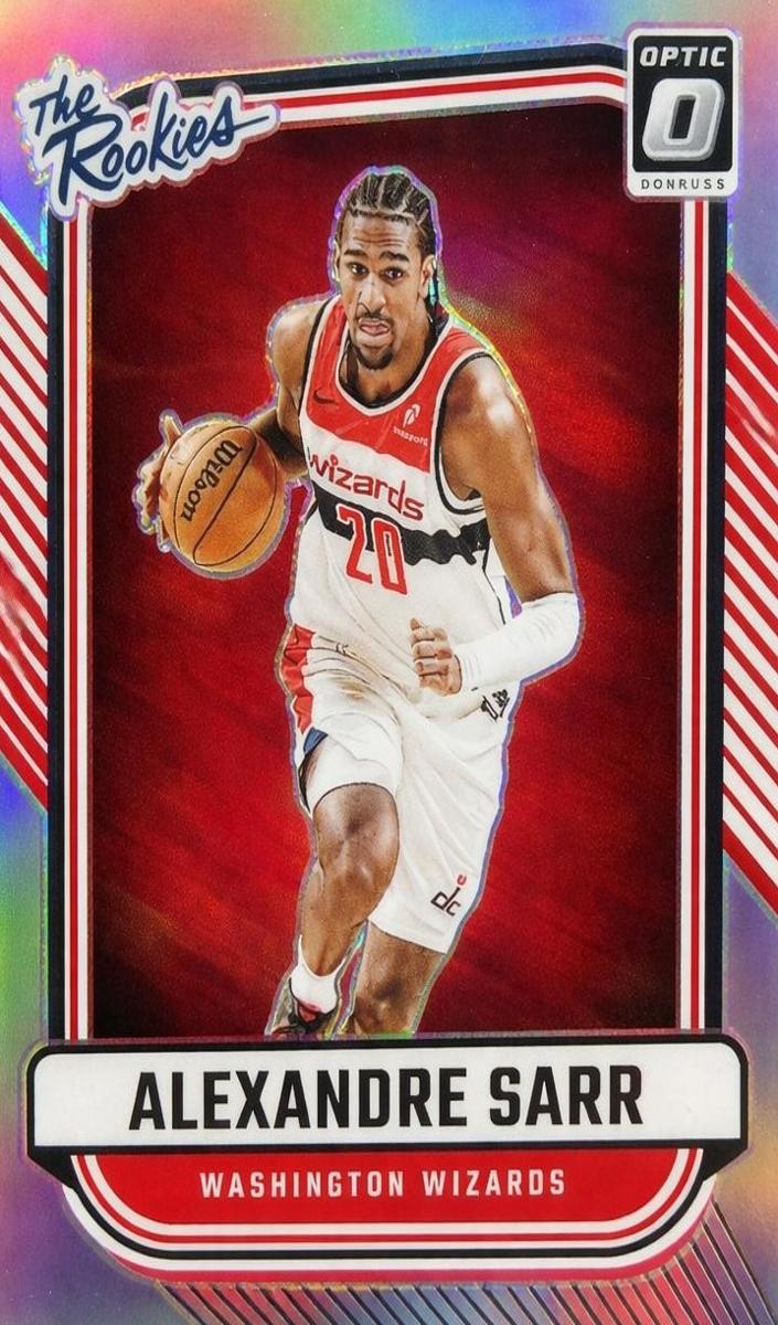 2024 Donruss Optic Basketball Holo Alexandre Sarr #2 PSA 9