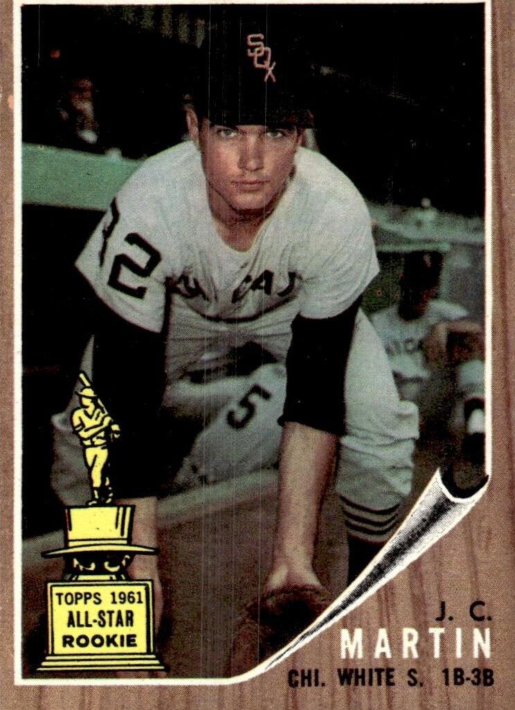 1962 Topps Baseball J.C. Martin #91