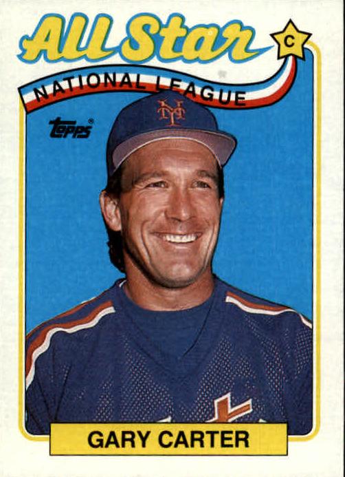 1989 Topps Baseball Gary Carter #393 PSA 10