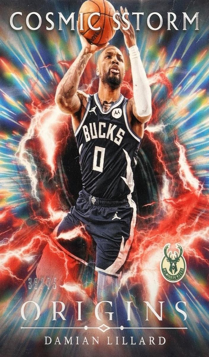 2024 Panini Origins Basketball Red Damian Lillard #16