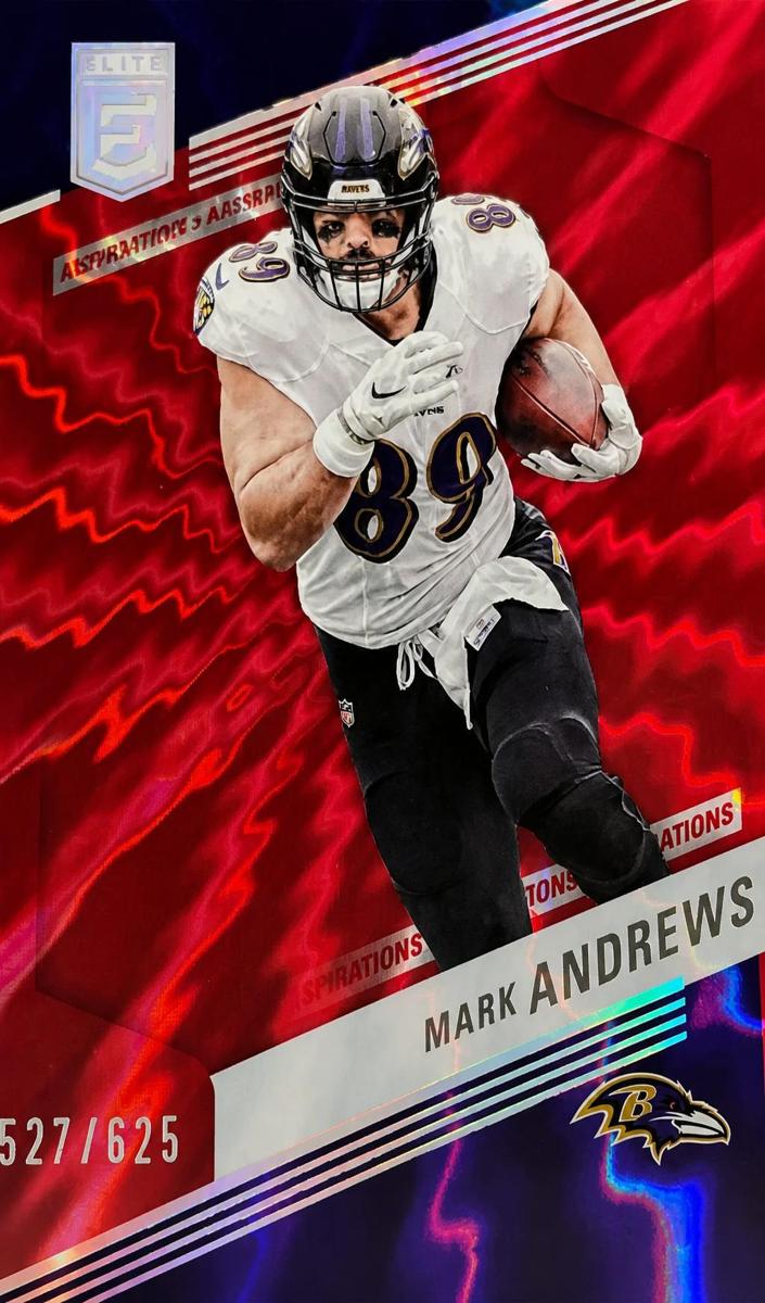 2023 Donruss Elite Football Aspirations Shimmer Mark Andrews #71
