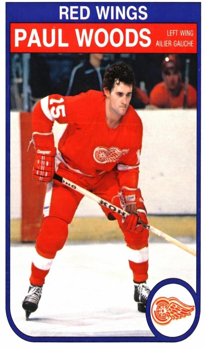 1982 O-Pee-Chee Hockey Paul Woods #98 PSA 10