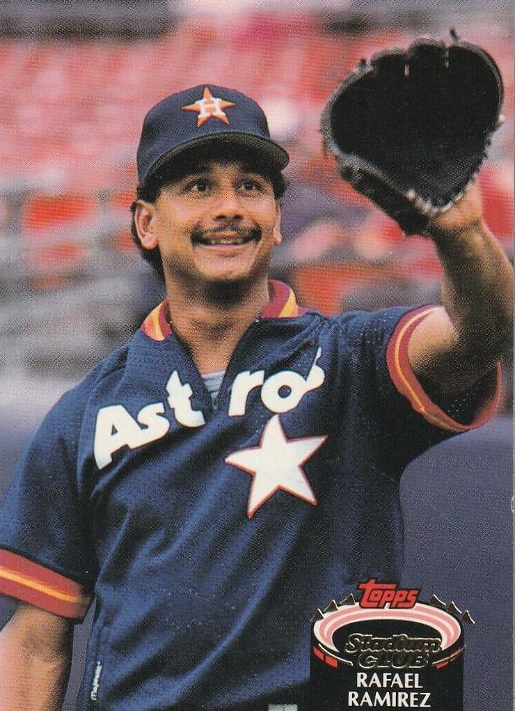 1992 Topps Stadium Club Baseball Rafael Ramirez #451