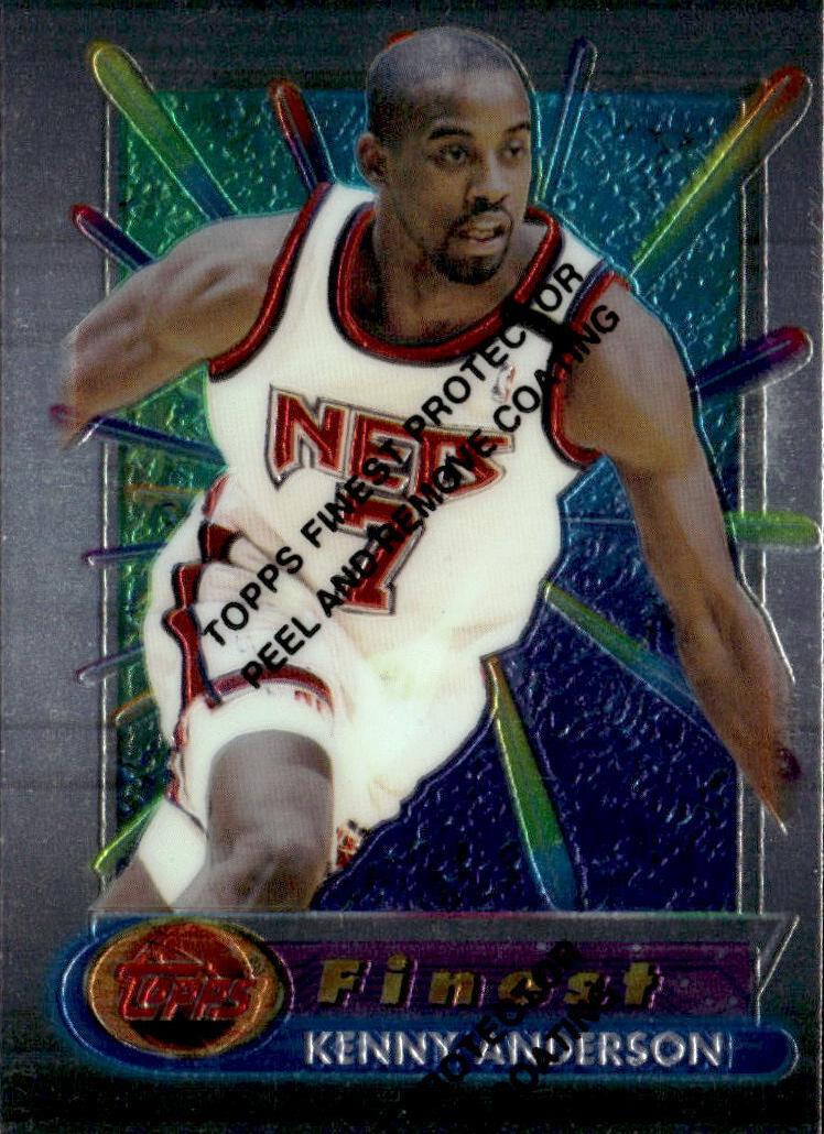 1994 Topps Finest Basketball Kenny Anderson #260 PSA 9