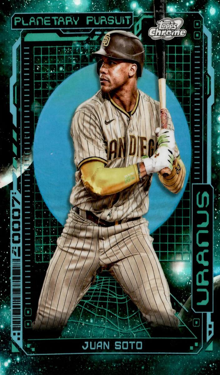 2023 Topps Cosmic Chrome Baseball Uranus Juan Soto #PPS-10 PSA 9