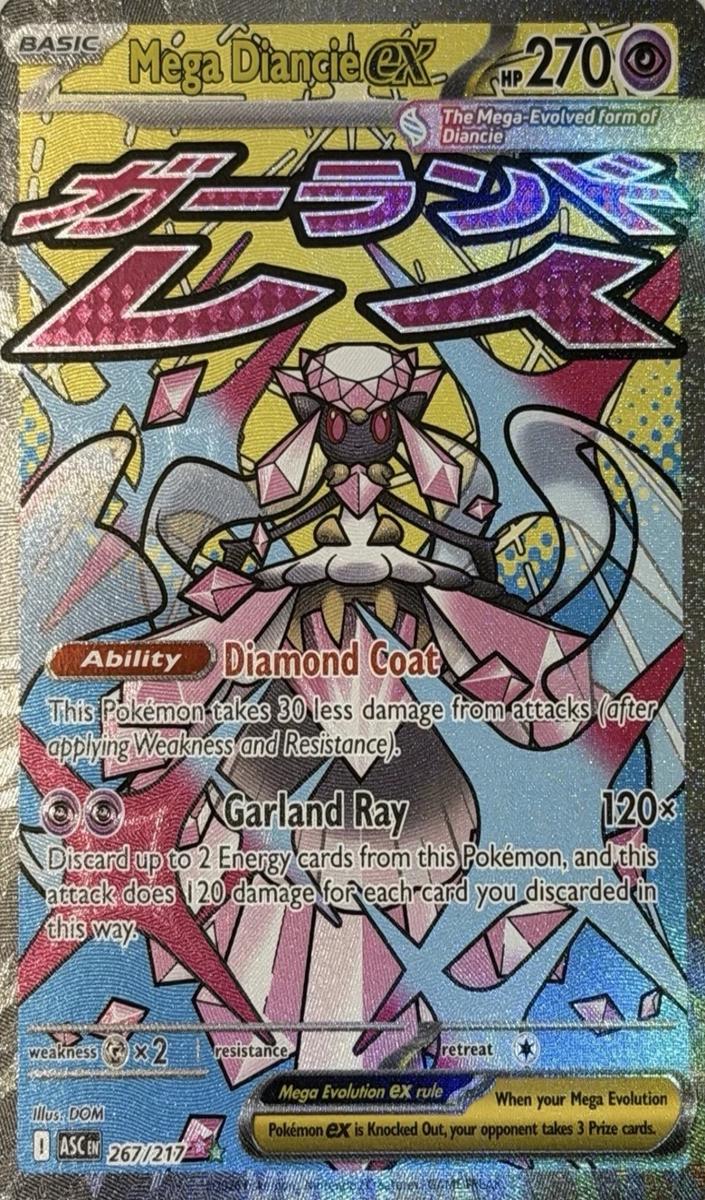 2026 Pokemon Mega Evolution Ascended Heroes Mega Diancie EX #267 PSA 10