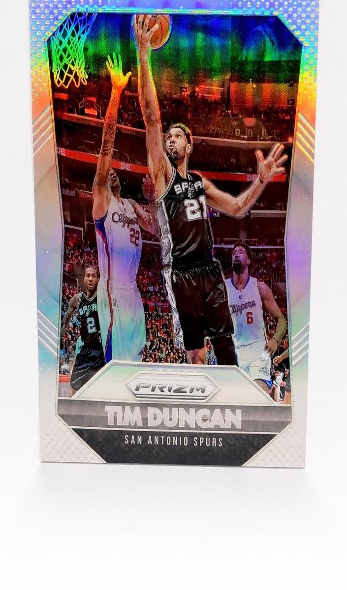 2015 Panini Prizm Basketball Silver Tim Duncan #51 BGS 9.5