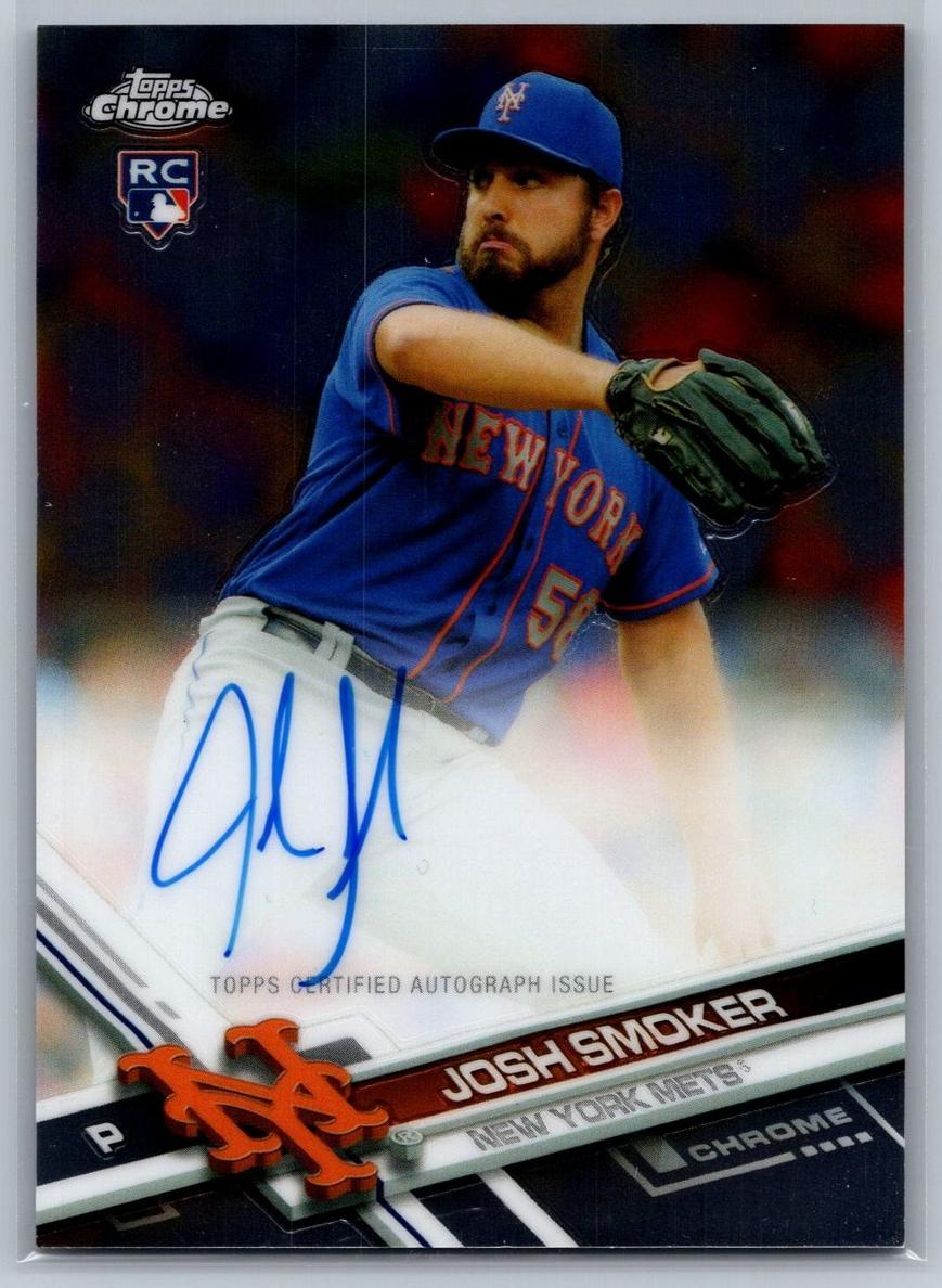 2017 Topps Chrome Baseball Josh Smoker #RA-JS PSA 10