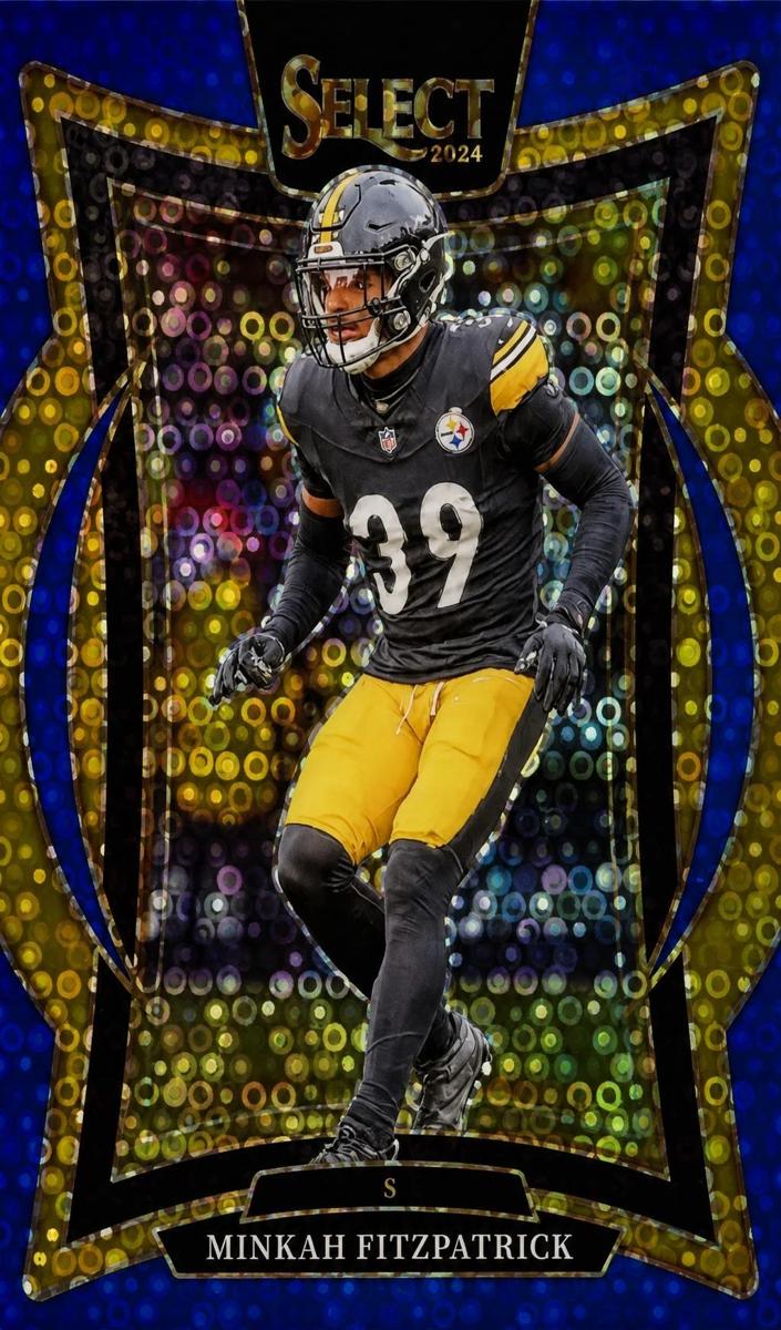 2024 Panini Select Football Blue Disco Minkah Fitzpatrick #84