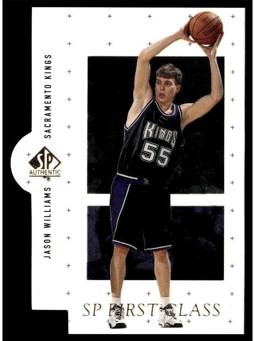 1999 SP Authentic Basketball Jason Williams #FC9
