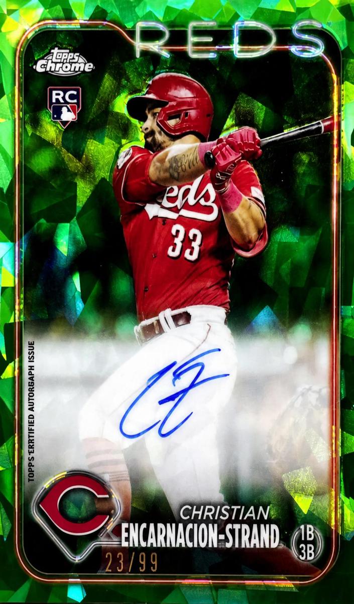 2024 Topps Chrome Sapphire Baseball Christian Encarnacion-Strand #CSA-CE