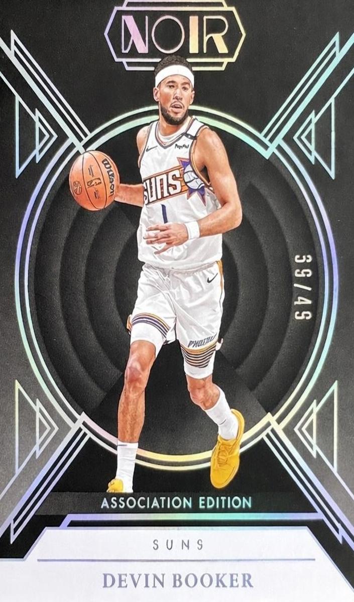 2024 Panini Noir Basketball Holo Silver Devin Booker #13