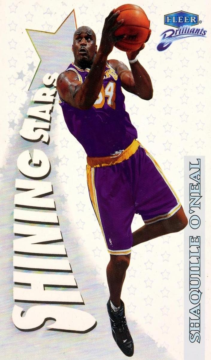 1998 Fleer Brilliants Basketball Pulsars Shaquille O'Neal #6