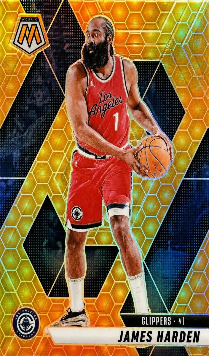 2024 Panini Mosaic Basketball Honeycomb James Harden #42