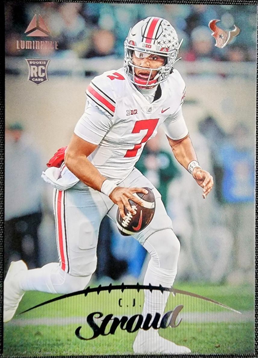 2023 Panini Luminance Football C.J. Stroud #174 PSA 9
