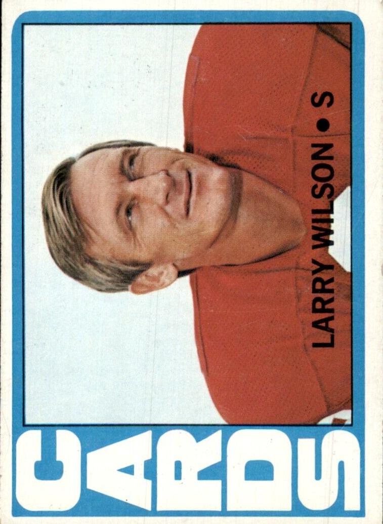 1972 Topps Football Larry Wilson #205 PSA 8