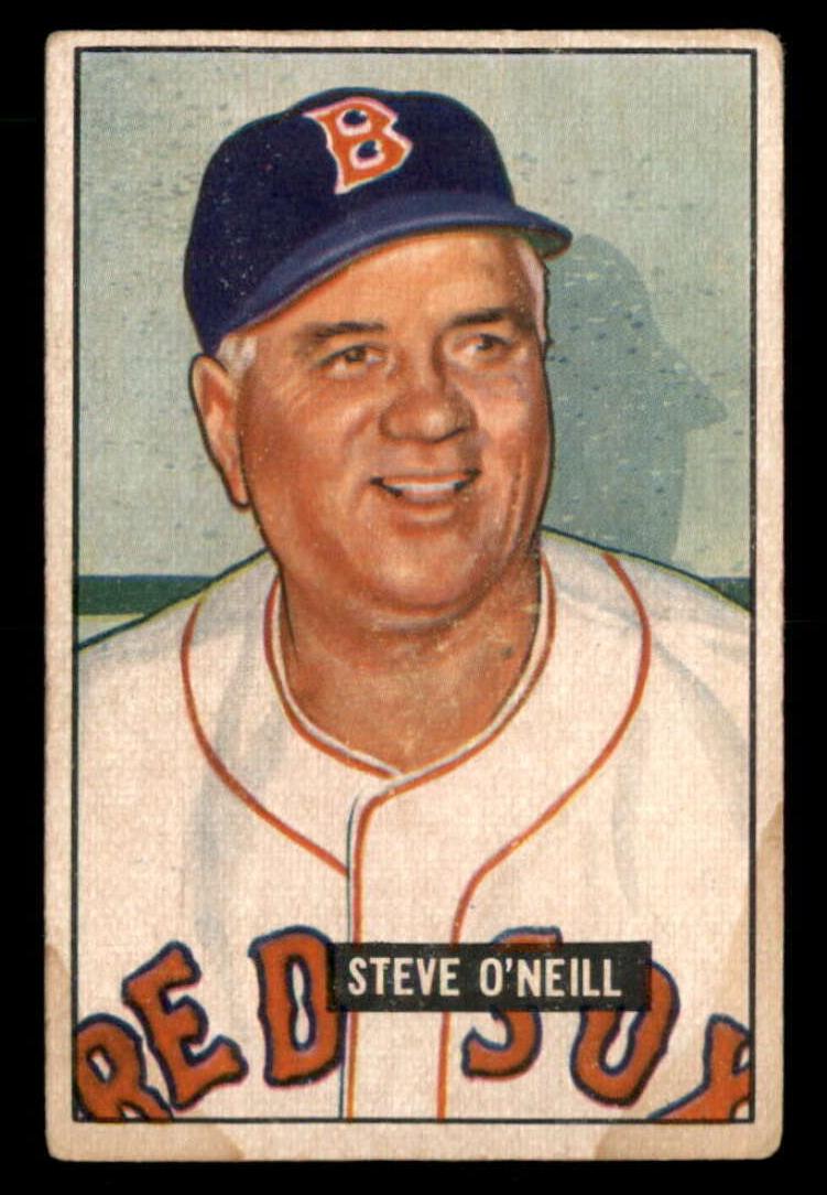 1951 Bowman Baseball Steve O'Neill #201 PSA 6