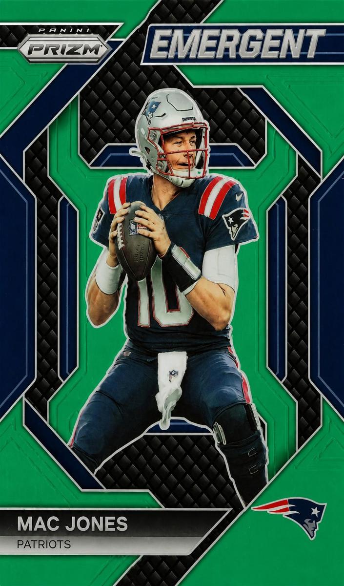 2023 Panini Prizm Football Green Mac Jones #H-1