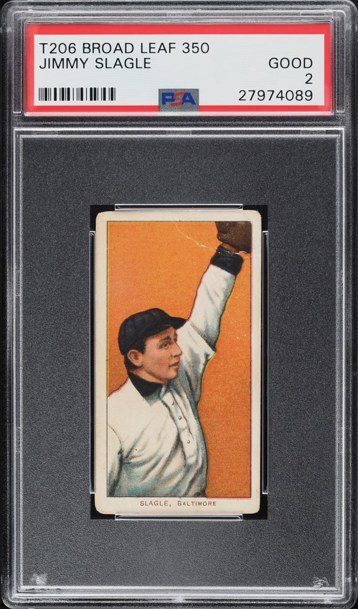 1909-11 T206 Baseball Jimmy Slagle #NNO