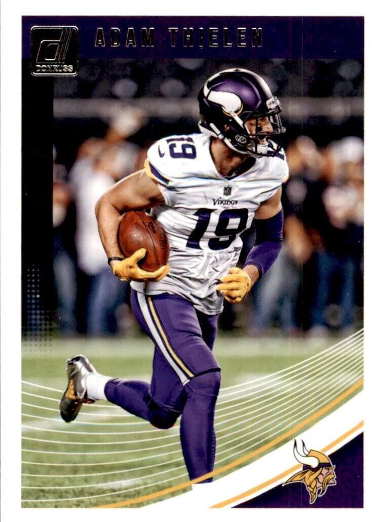2018 Panini Donruss Football Adam Thielen #174 PSA 7.5