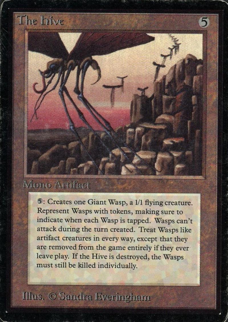 1993 Magic The Gathering Beta The Hive #NNO BGS 8.5