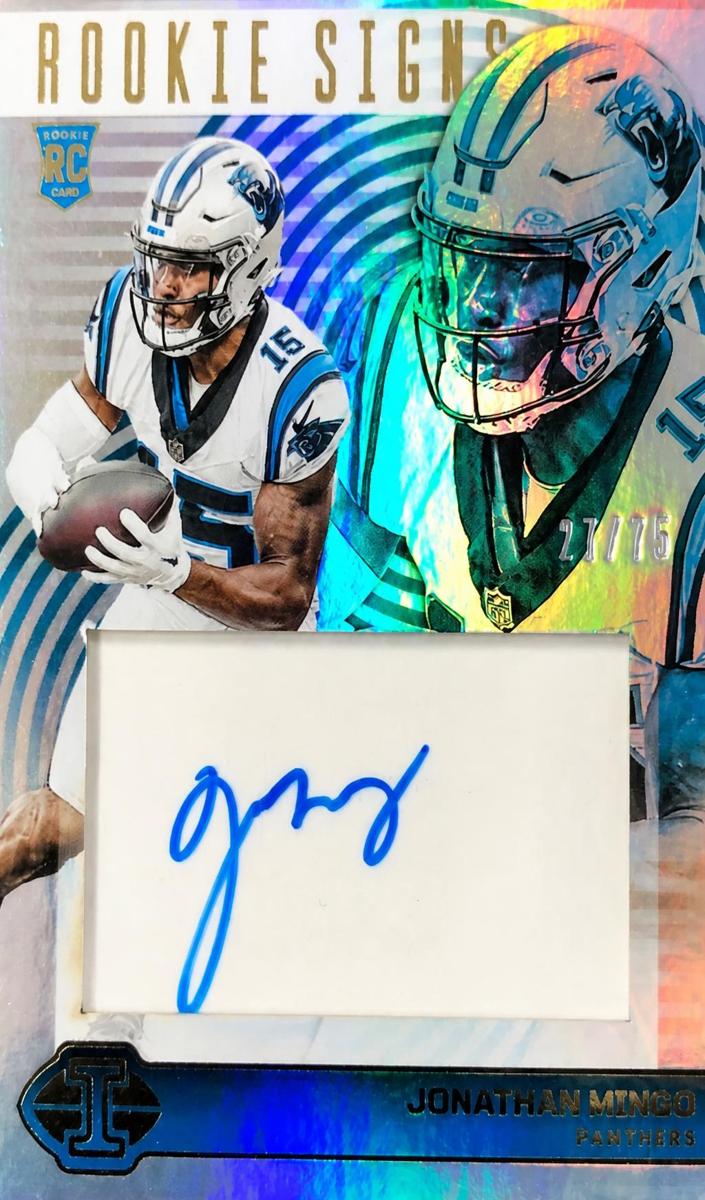 2023 Panini Illusions Football Jonathan Mingo #RS-JMI