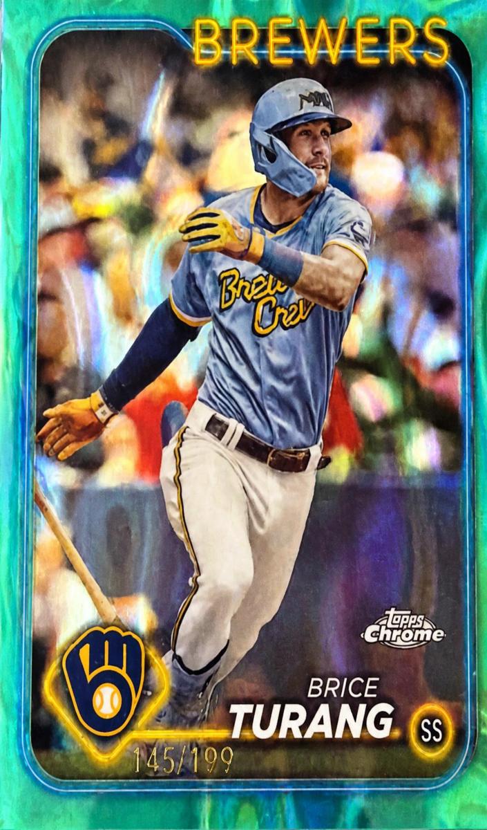 2024 Topps Chrome Baseball Brice Turang #272