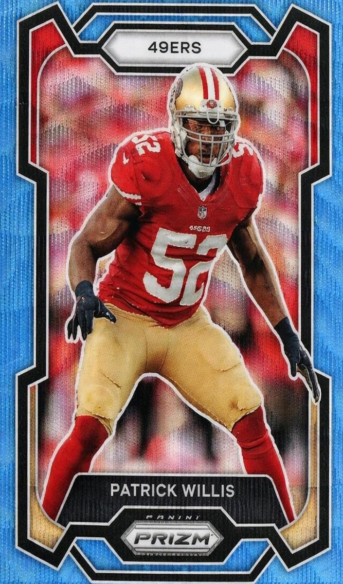 2023 Panini Prizm Football Blue Wave Patrick Willis #269