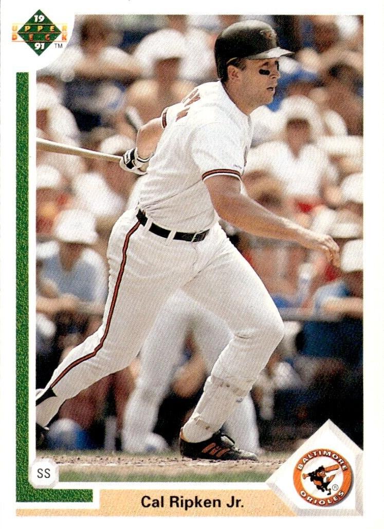 1991 Upper Deck Baseball Cal Ripken Jr. #347 PSA 8