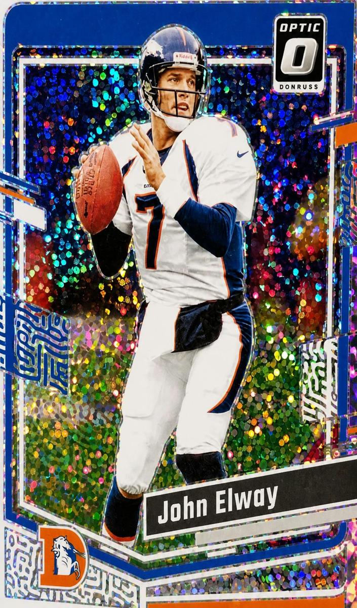 2023 Donruss Optic Football White Sparkle John Elway #55