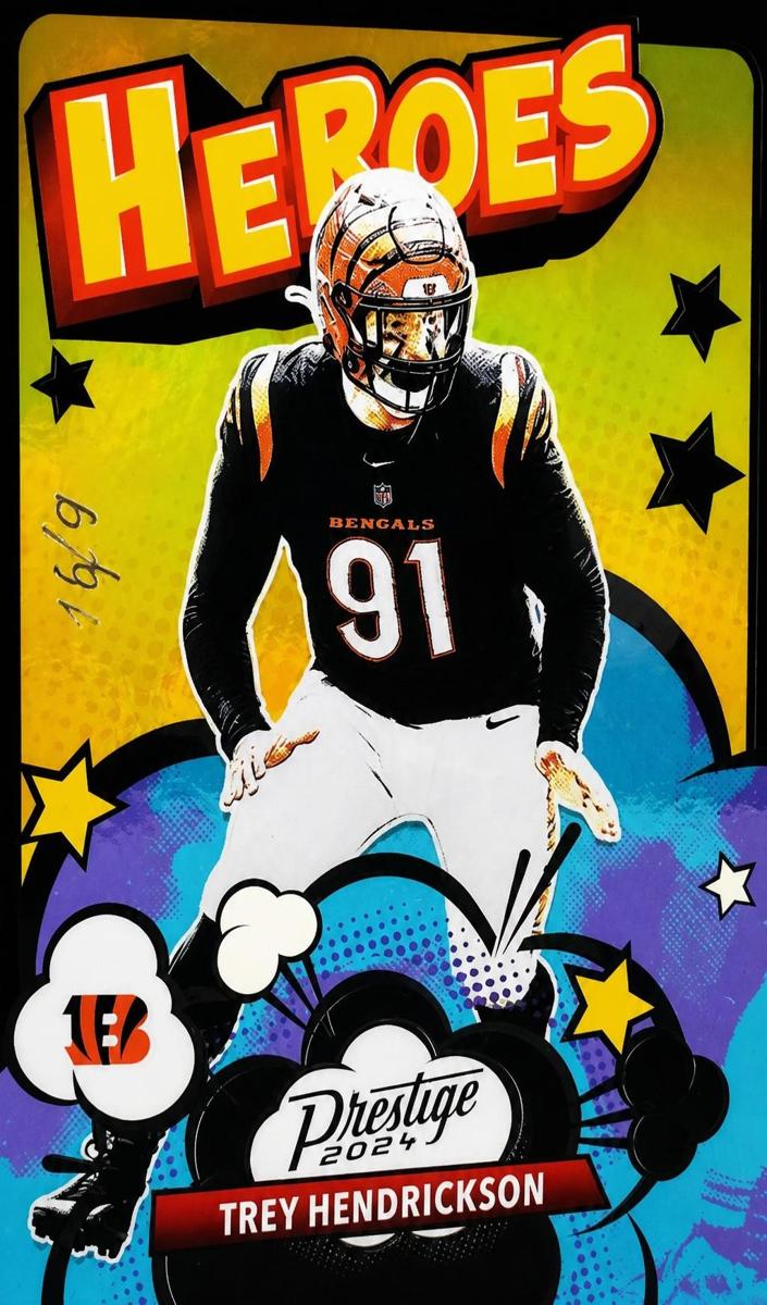 2024 Panini Prestige Football Xtra Points Black Trey Hendrickson #1