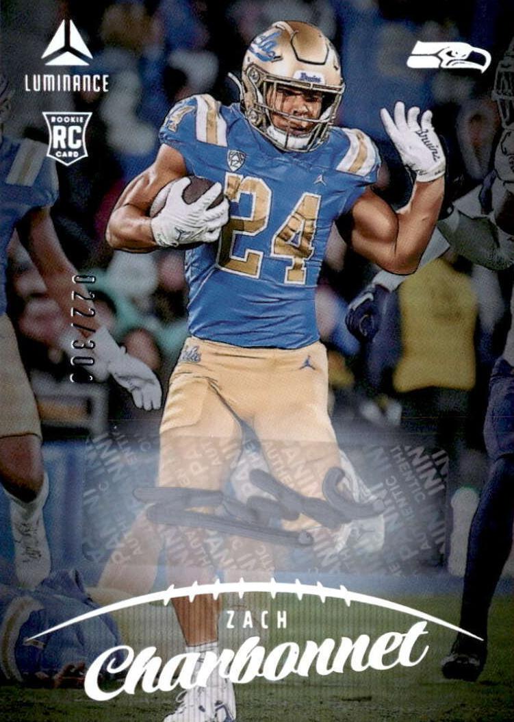 2023 Panini Luminance Football Zach Charbonnet #130