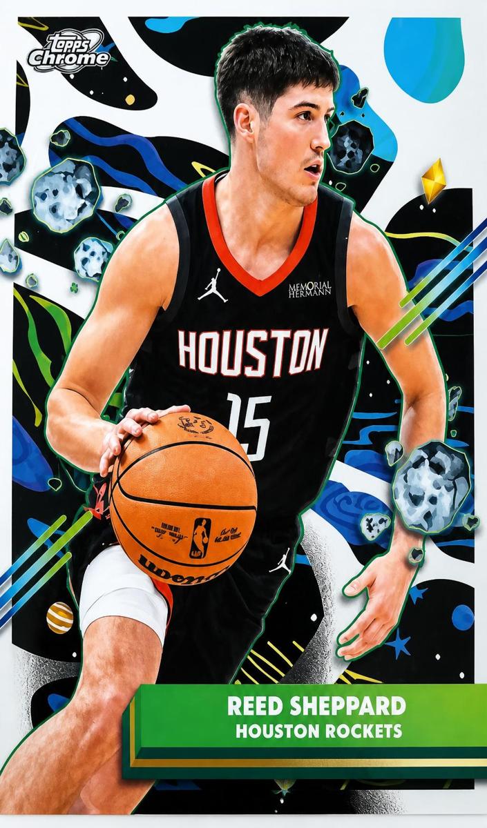 2025 Topps Cosmic Chrome Basketball Reed Sheppard #192