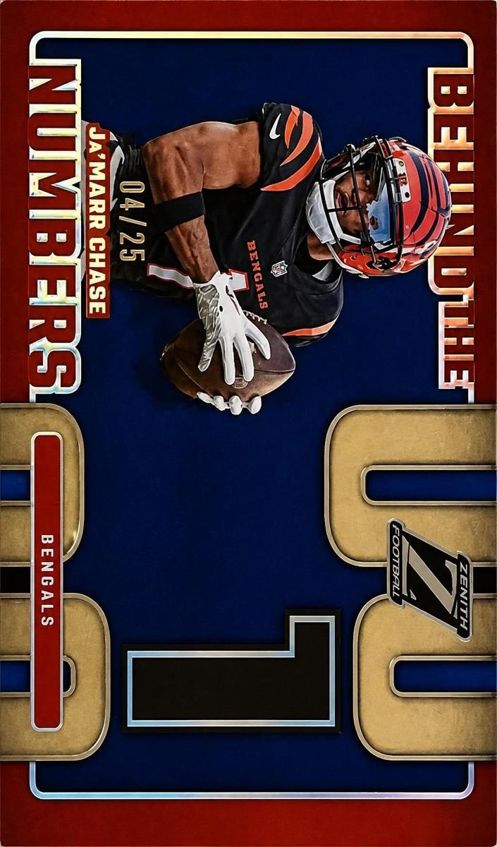 2024 Panini Zenith Football Blue Ja'Marr Chase #20