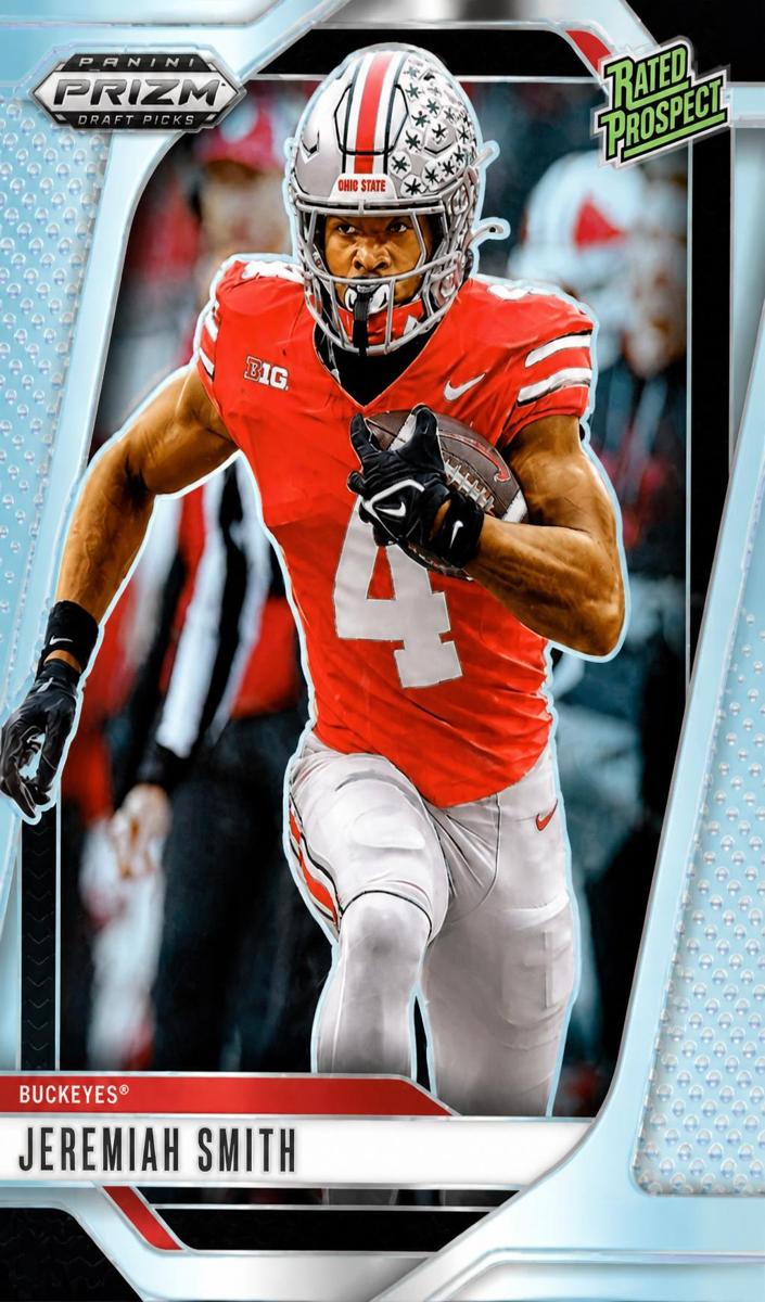 2025 Panini Prizm Draft Picks Football Silver Jeremiah Smith #160
