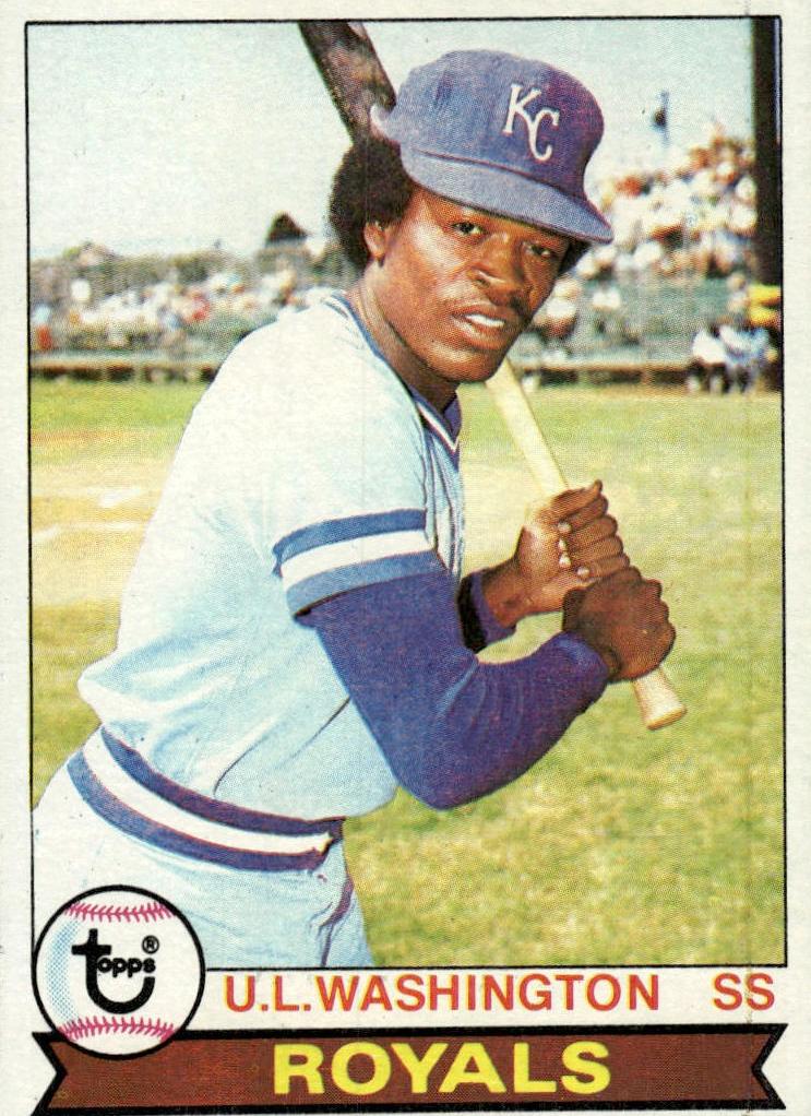 1979 Topps Baseball U.L. Washington #157