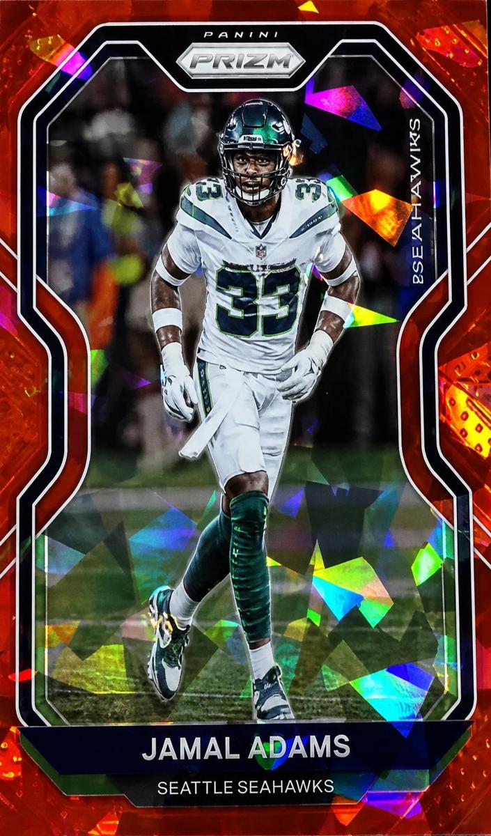 2020 Panini Prizm Football Red Ice Prizm Jamal Adams #31