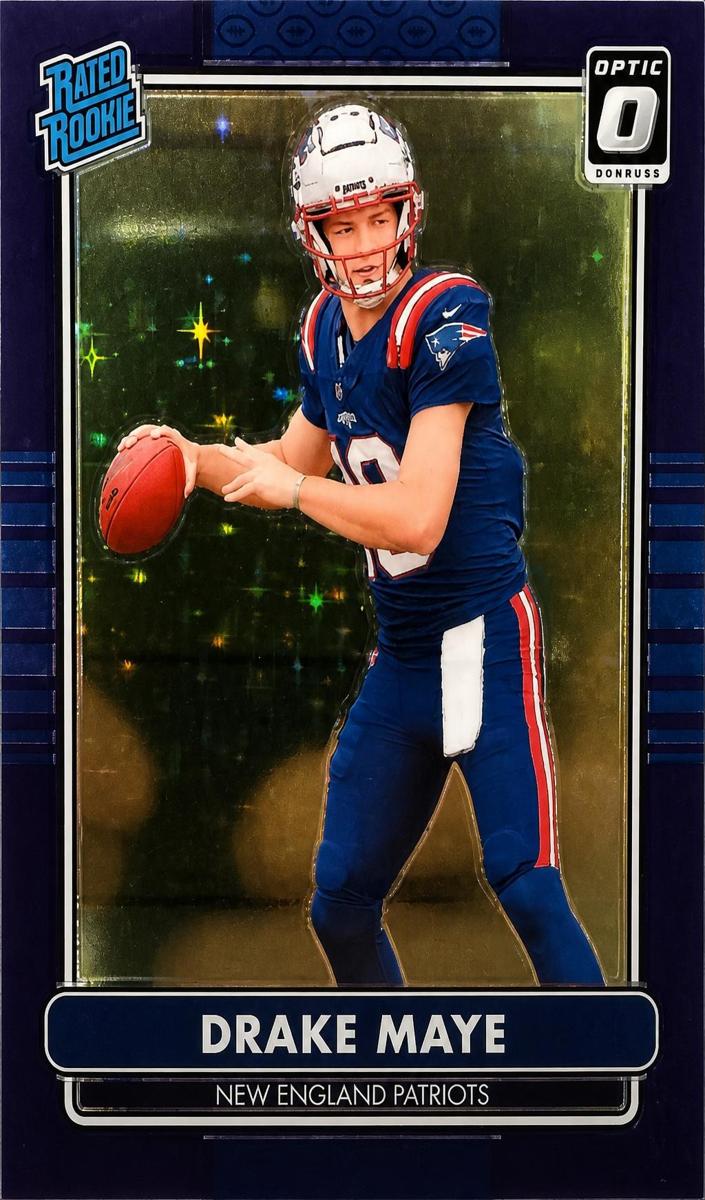2024 Donruss Optic Football Purple Stars Drake Maye #3