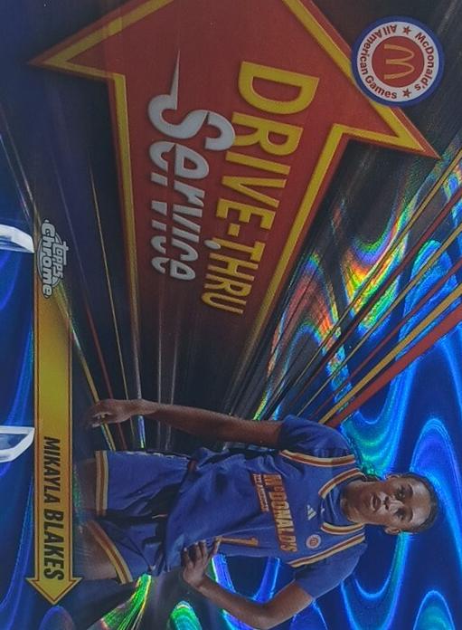 2024 Topps Chrome McDonald's All American Basketball Mikayla Blakes #DTS-MIB