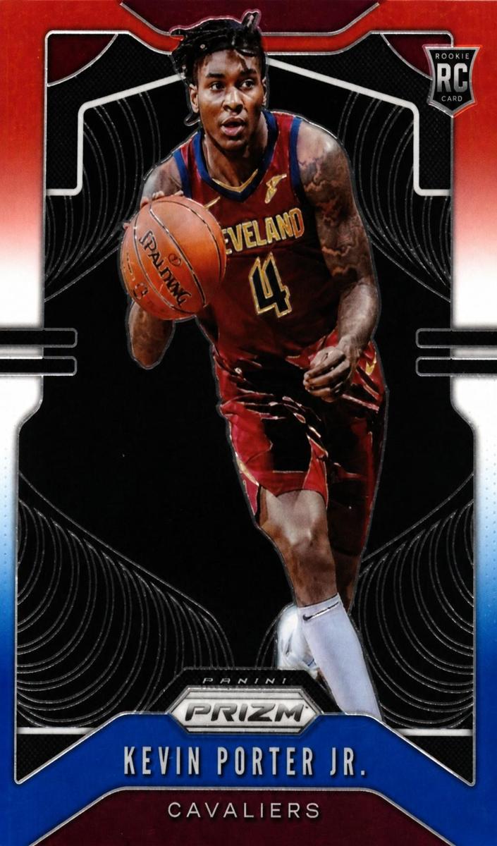 2019 Panini Prizm Basketball Red White Blue Kevin Porter Jr. #274 PSA 10