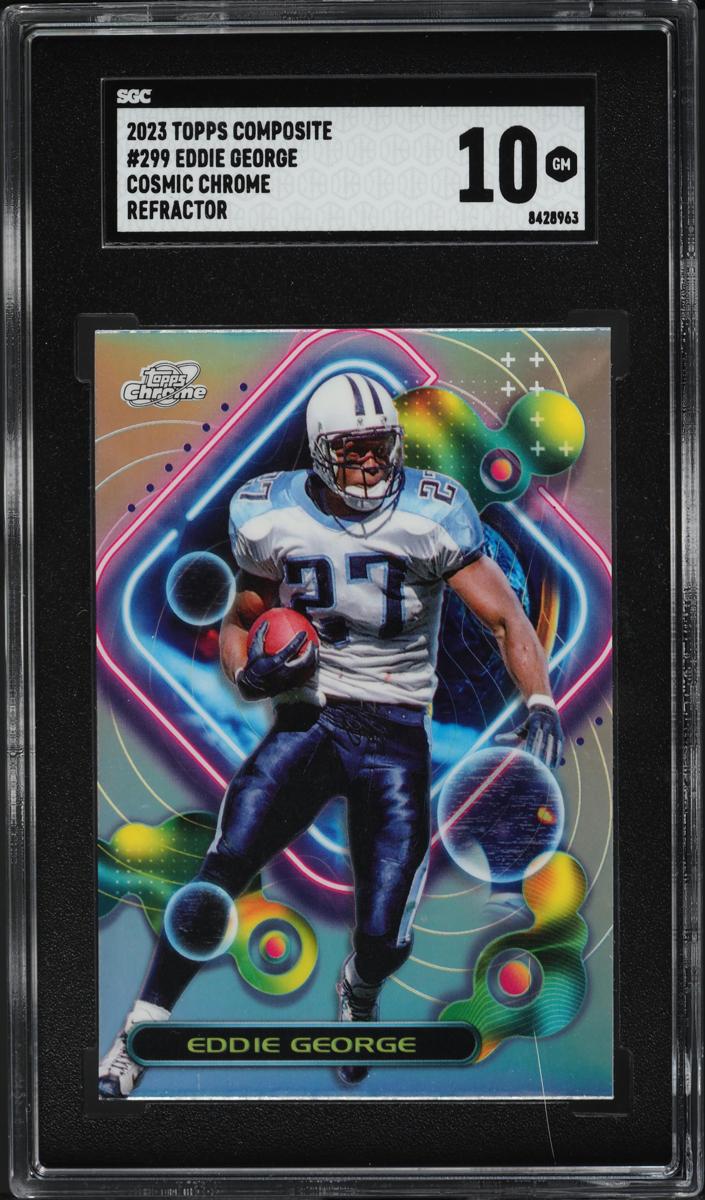 2023 Topps Composite Football Refractor Eddie George #299