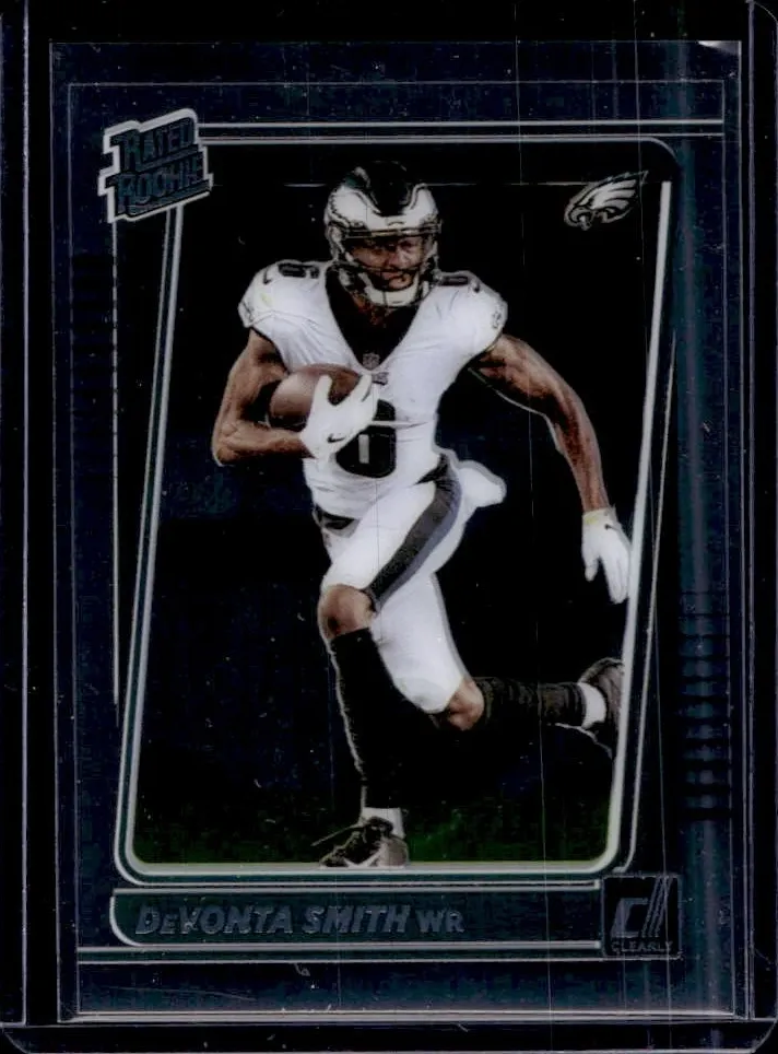 2021 Panini Clearly Donruss Football DeVonta Smith #62