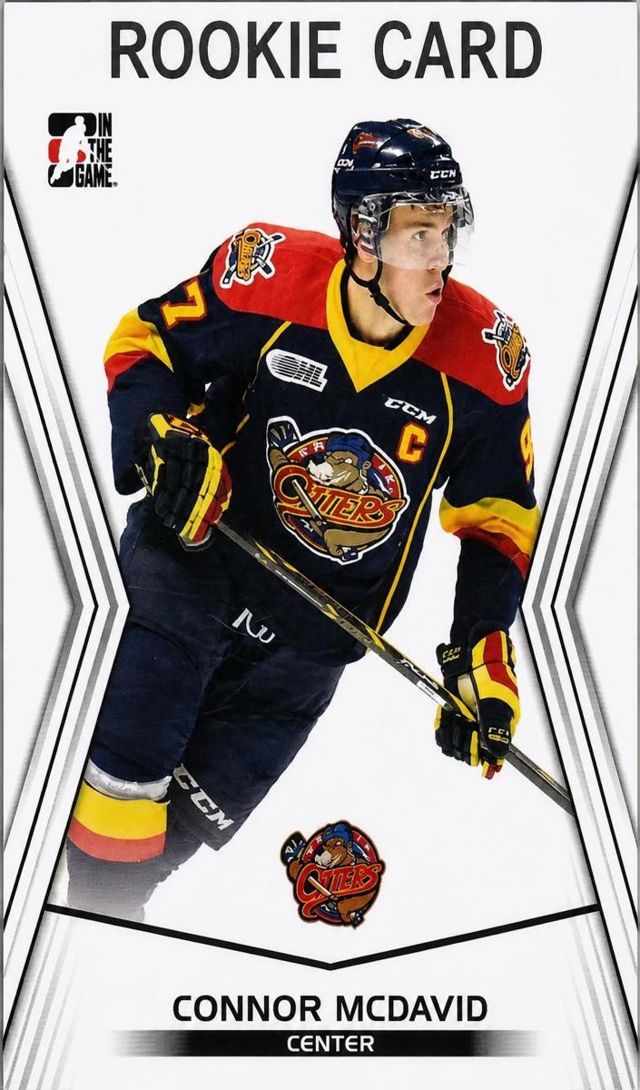 2015 Leaf ITG CHL Draft Hockey Connor McDavid #1 PSA 9