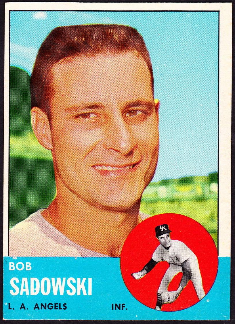 1963 Topps Baseball Bob Sadowski #568 PSA 7