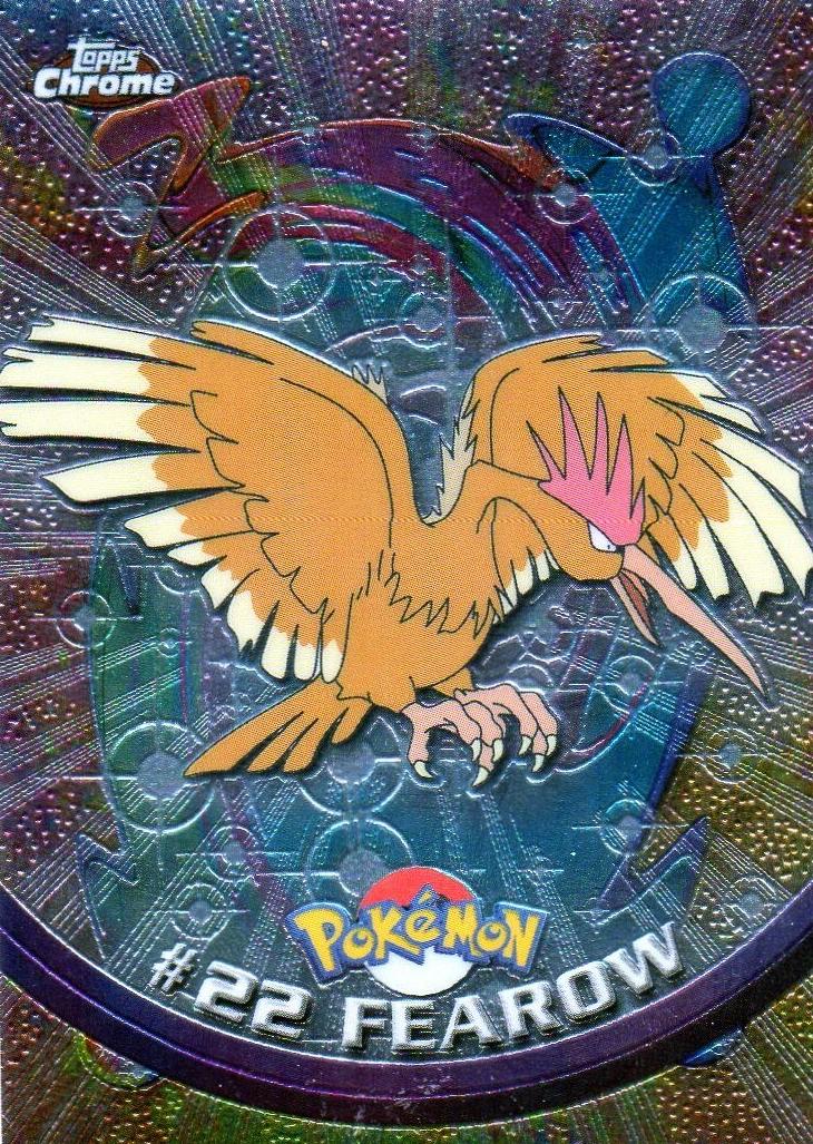 2000 Topps Chrome Pokemon Fearow #22